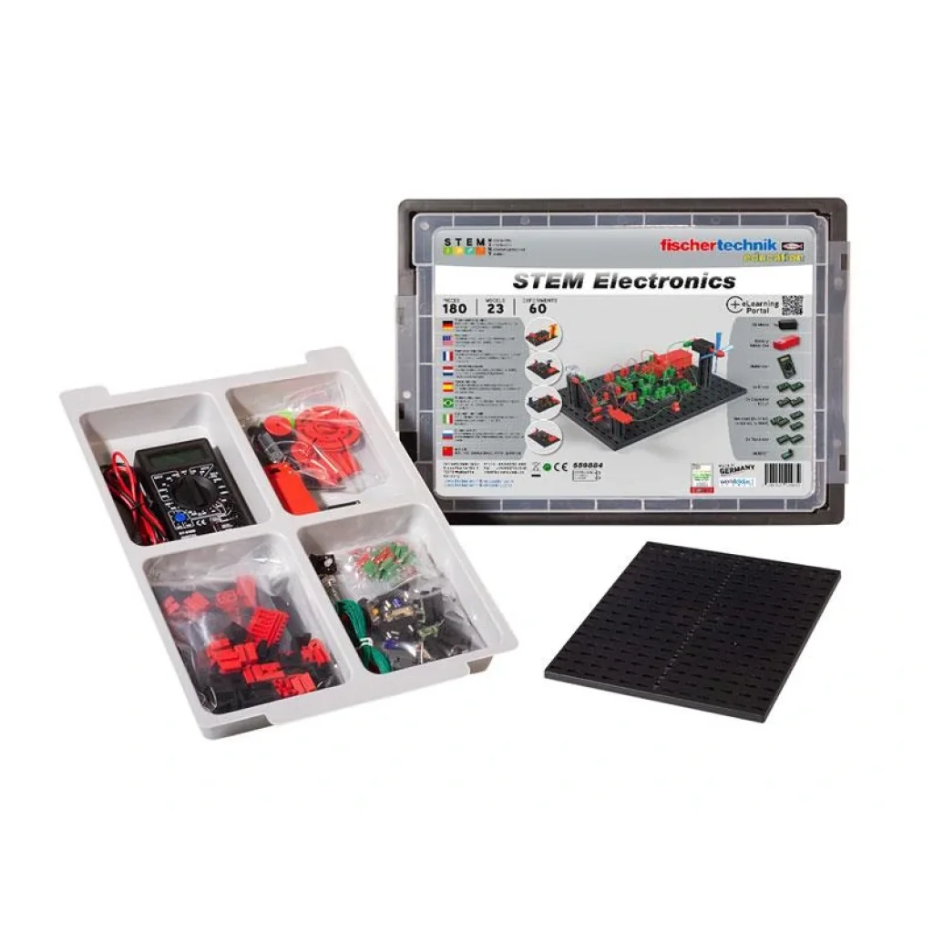 Конструктор fisсhertechnik STEM Электроника, FT-559884 UA