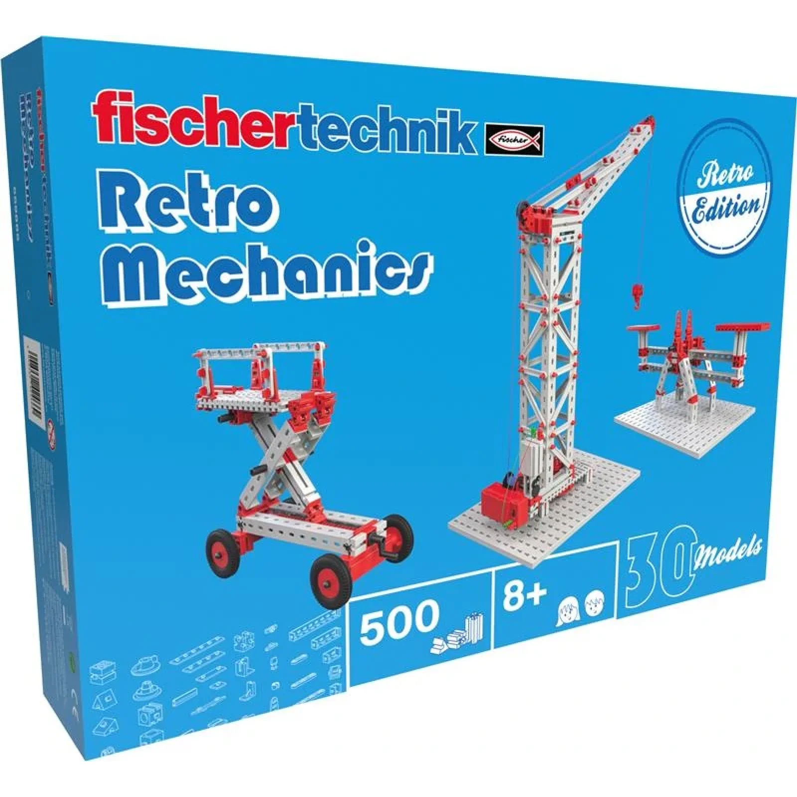 Конструктор fisсhertechnik PROFI Ретро Механіка, FT-559885 UA