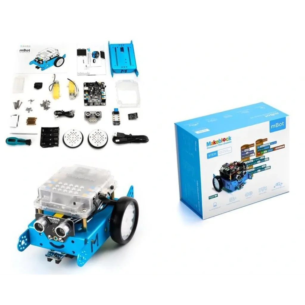 Робот-конструктор Makeblock mBot v1.1 BT Blue, P1050017 UA