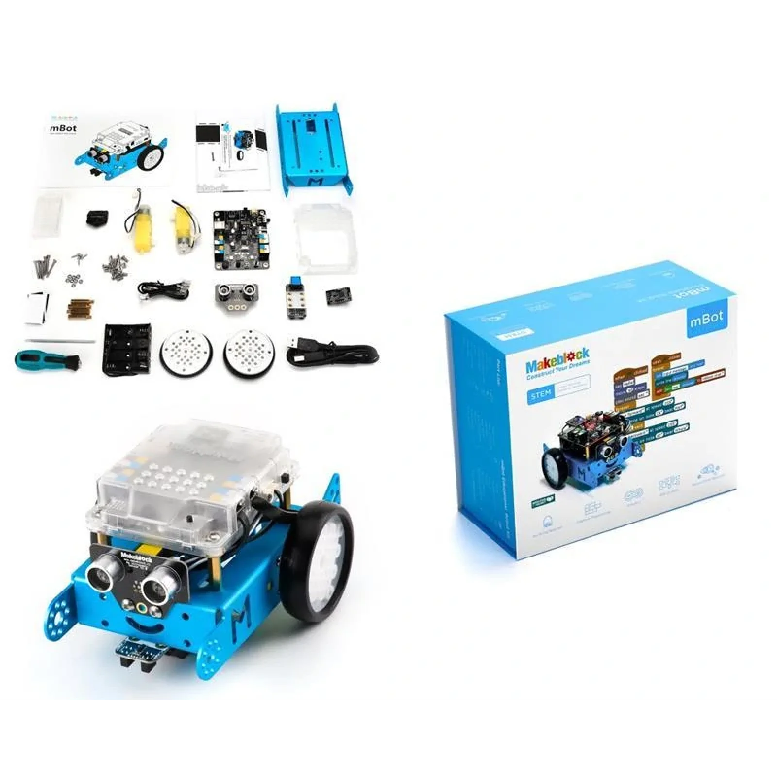 Робот-конструктор Makeblock mBot v1.1 BT Blue, P1050017 UA