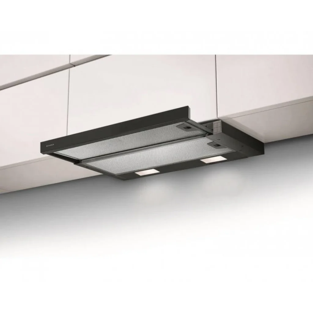 Витяжка Faber телескоп, 60см, 701м3ч, Flexa Ng Hip Bk A60, чорний, 315.0635.109 UA
