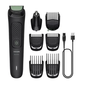 Тример Philips Series 3000, для обличчя, голови, тіла, акум., сталь, Black (MG3930/15) UA