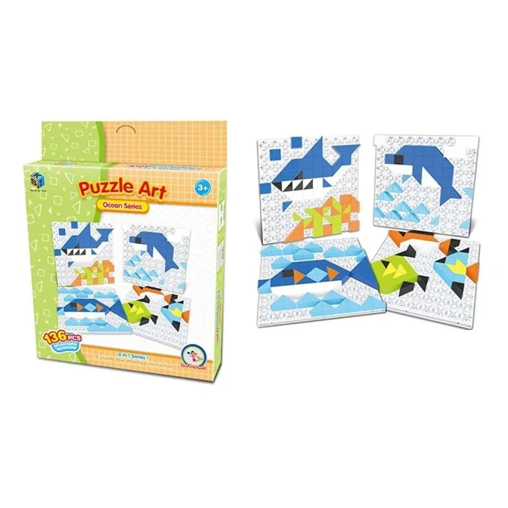 Пазл Same Toy Puzzle Art Ocean serias 136 ел. 5990-4Ut UA