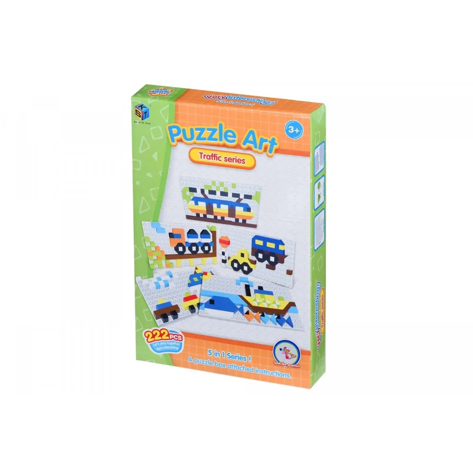 Пазл Same Toy Puzzle Art Traffic serias 222 эл. 5991-4Ut UA