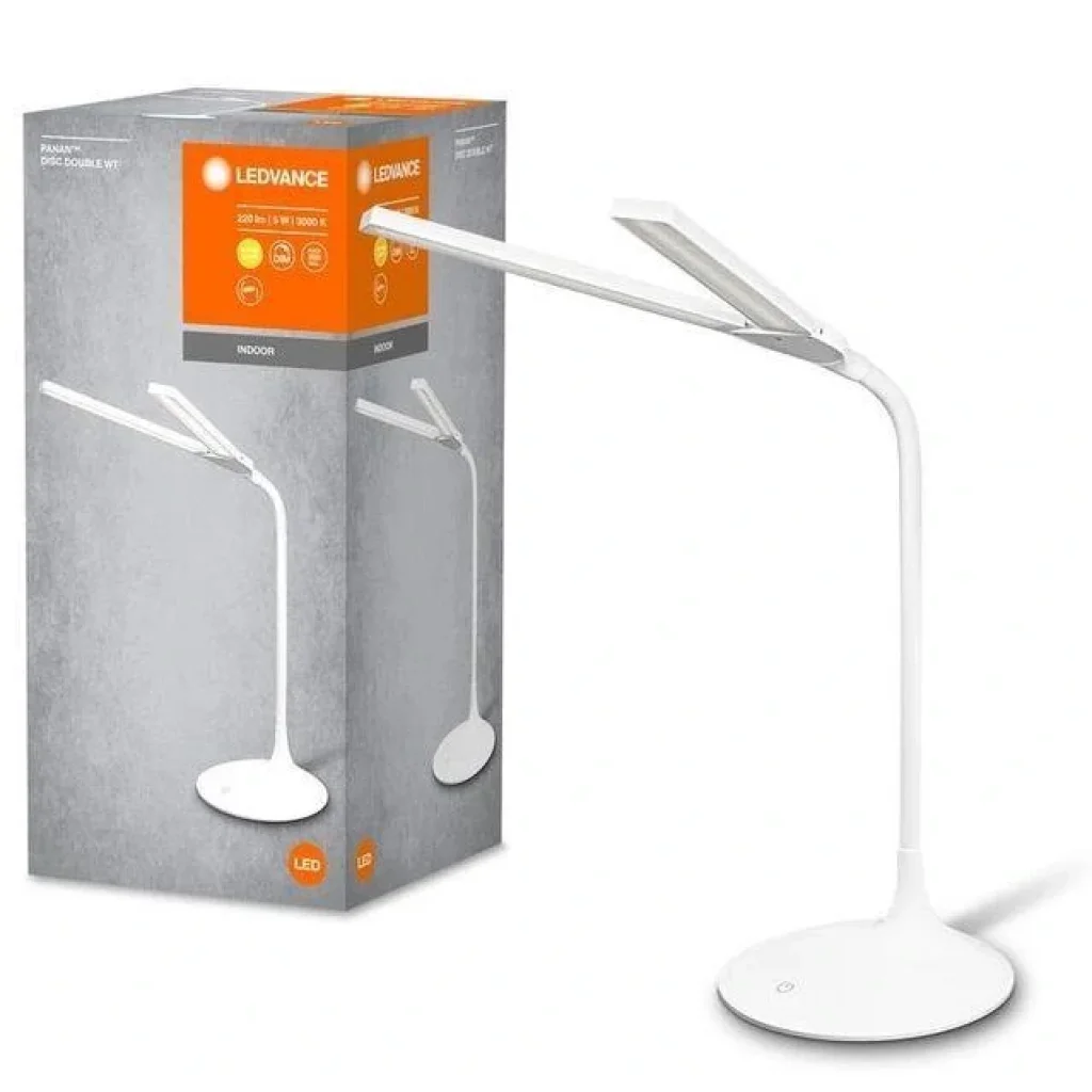 Лампа настільна світлодіодна Ledvance Panan Disc Double LED 5Вт 3000К, 4058075301733 UA