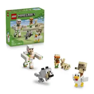 Конструктор LEGO Minecraft Курячий Жокей: атака в пустелі (21592)