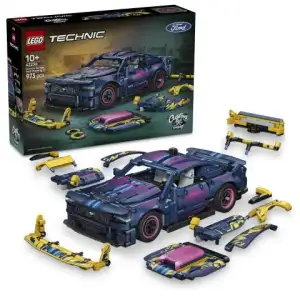 Конструктор LEGO Technic Тюнінг-гараж з автомобілем Ford Mustang GT (42236)