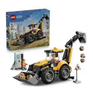 Конструктор LEGO City Жовтий екскаватор-навантажувач (60480)