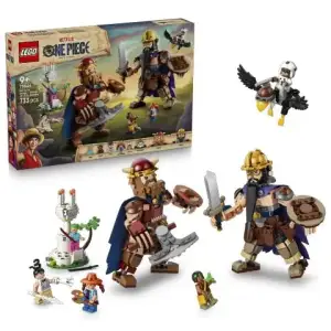 Конструктор LEGO ONE PIECE Доррі проти Броґі: гіганти «Малого Саду» (75644-)