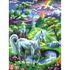 Набір для творчості Sequin Art PAINTING BY NUMBERS JUNIOR Єдиноріг SA0124 UA