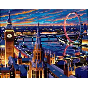 Набір для творчості Sequin Art PAINTING BY NUMBERS SENIOR Лондон, SA0422 UA