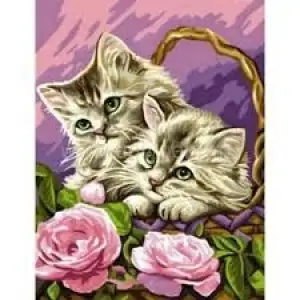 Набір для творчості Sequin Art PAINTING BY NUMBERS JUNIOR Кошенята SA1041 UA