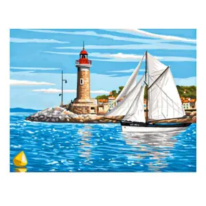 Набір для творчості Sequin Art PAINTING BY NUMBERS SENIOR Що йде у відкрите море, SA1106 UA