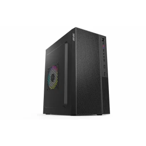 Корпус 2E TeamX TMX03 з БЖ 2E ATX400W, 2xUSB2.0, 1x80мм, VGA 220мм, mATX, чорний, 2E-TMX03 UA