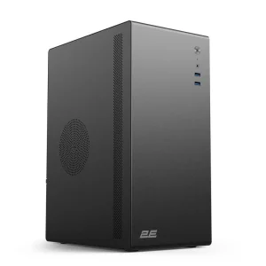 Корпус 2E Credo V200B-400, з БЖ 2E ATX400, 2xUSB3.0, 1x80мм, VGA 250мм, mATX, чорний, 2E-V200B-400 UA