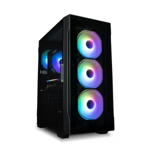 Корпус Zalman I3 Neo TG, без БЖ, 1xUSB3.0, 2xUSB2.0, 4x120mm RGB fans, TG Side/Front Panel, ATX, чорний, I3NEOTGBLACK UA
