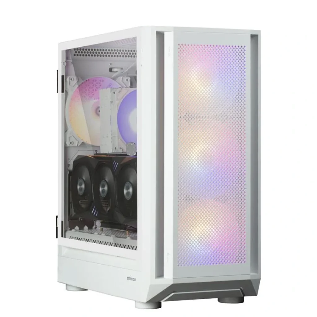 Корпус Zalman I6 без БЖ, 1xUSB3.0, 1xUSB2.0, 1xUSB Type-C, 4x140мм RGB, VGA 355мм, LCS ready, LCS ready, TG Side Panel, ATX, білий, I6WHITE UA