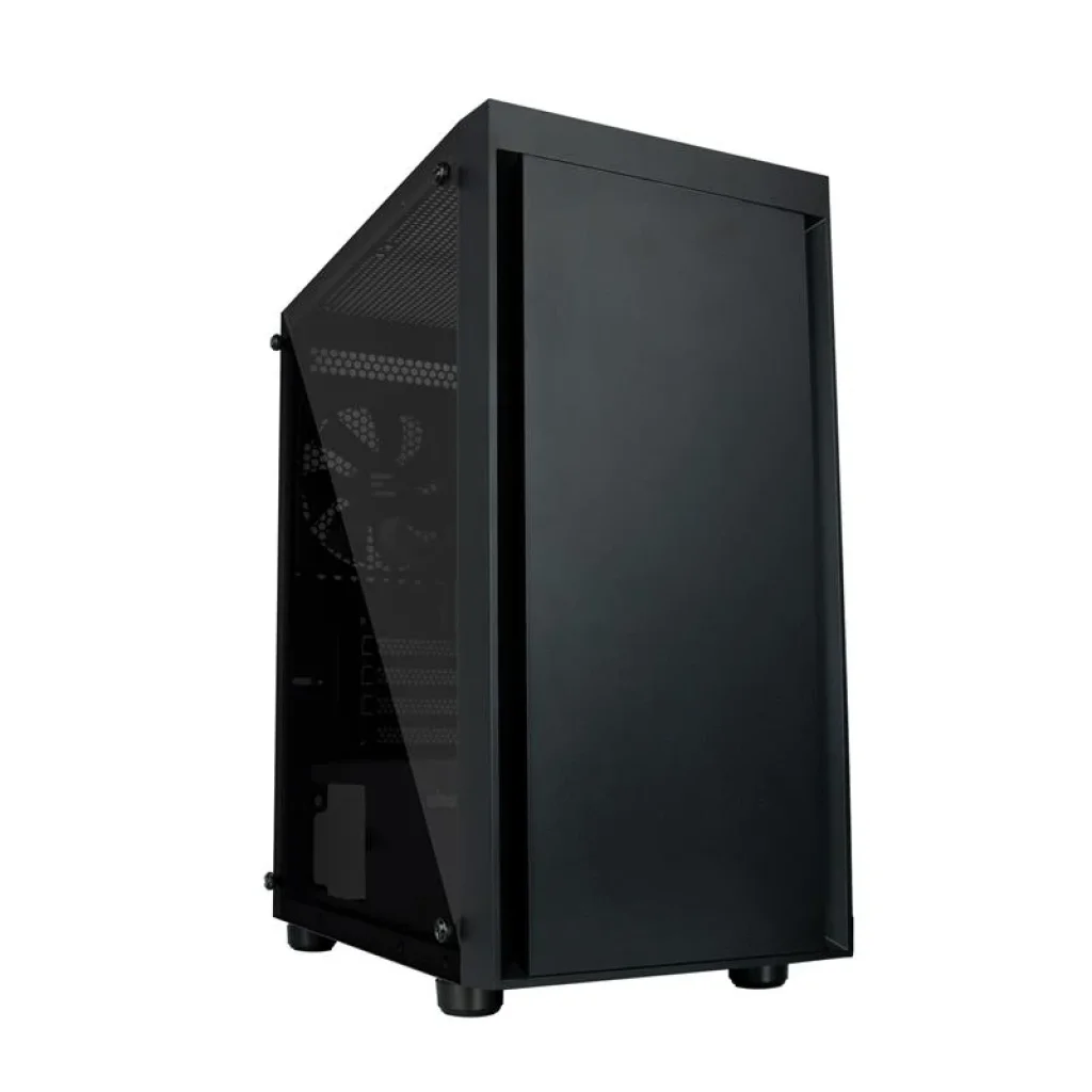 Корпус Zalman T3 Plus, без БЖ, 1xUSB3.0, 2xUSB2.0, 2x120mm, Perforated Side, ATX, Black, T3PLUS UA