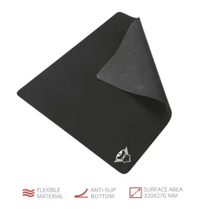 Килимок для миші Trust GXT754 MOUSEPAD L Black (320x270x3мм), 21567_TRUST UA