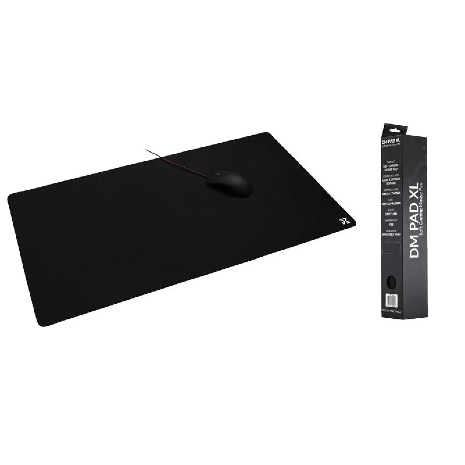 Игровая поверхность Dream Machines DM Pad XL Black 800x450x3, DM_Pad_XL UA