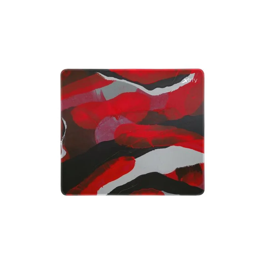 Ігрова поверхня Xtrfy GP4 Abstract Retro, L (460 x 400 x 4мм), червоний, XG-GP4-L-RETRO UA