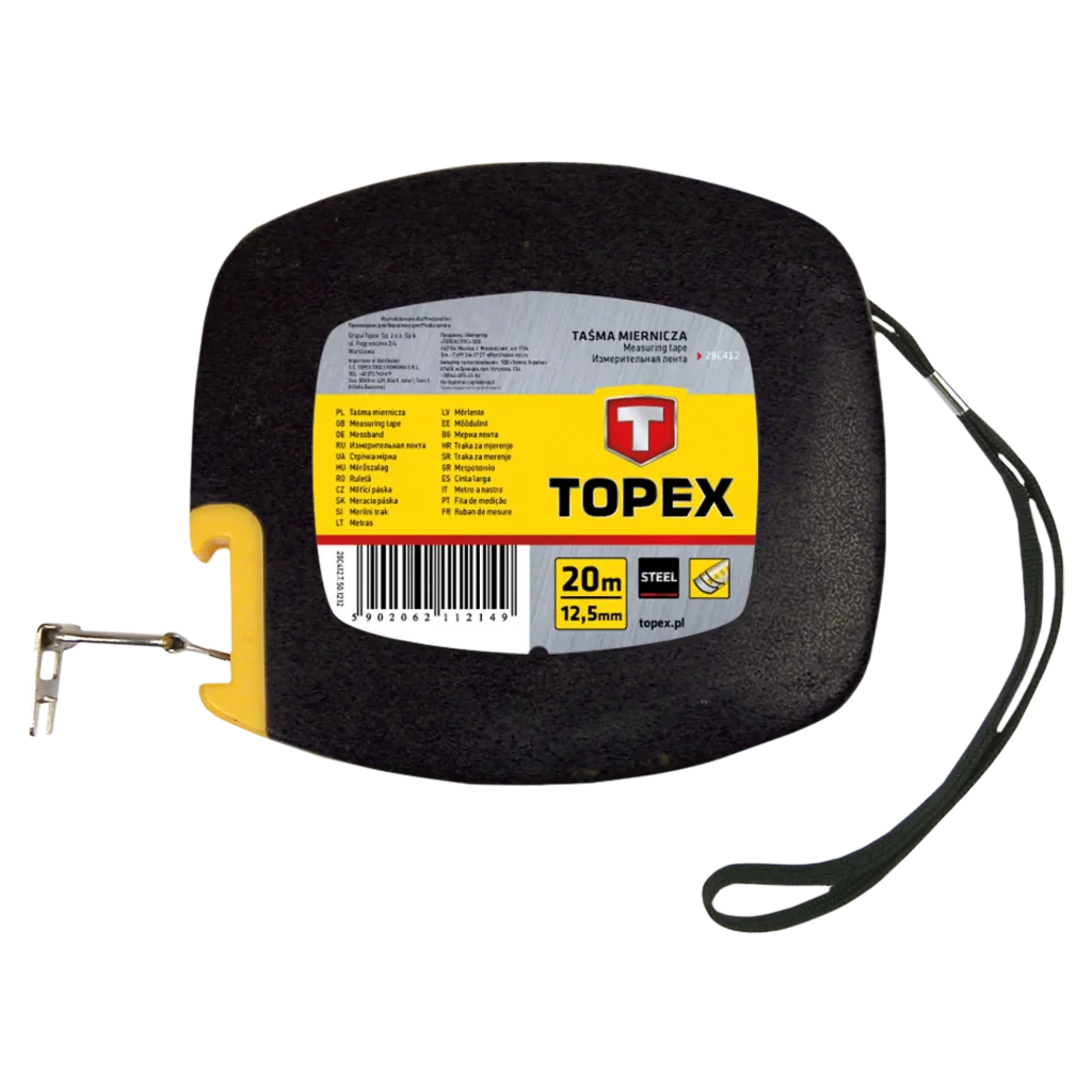 Рулетка TOPEX, 20мх12.5мм (28C412) UA