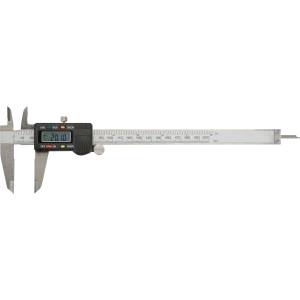 Штангенциркуль TOPEX цифровий, 200мм, сталь (31C625) UA