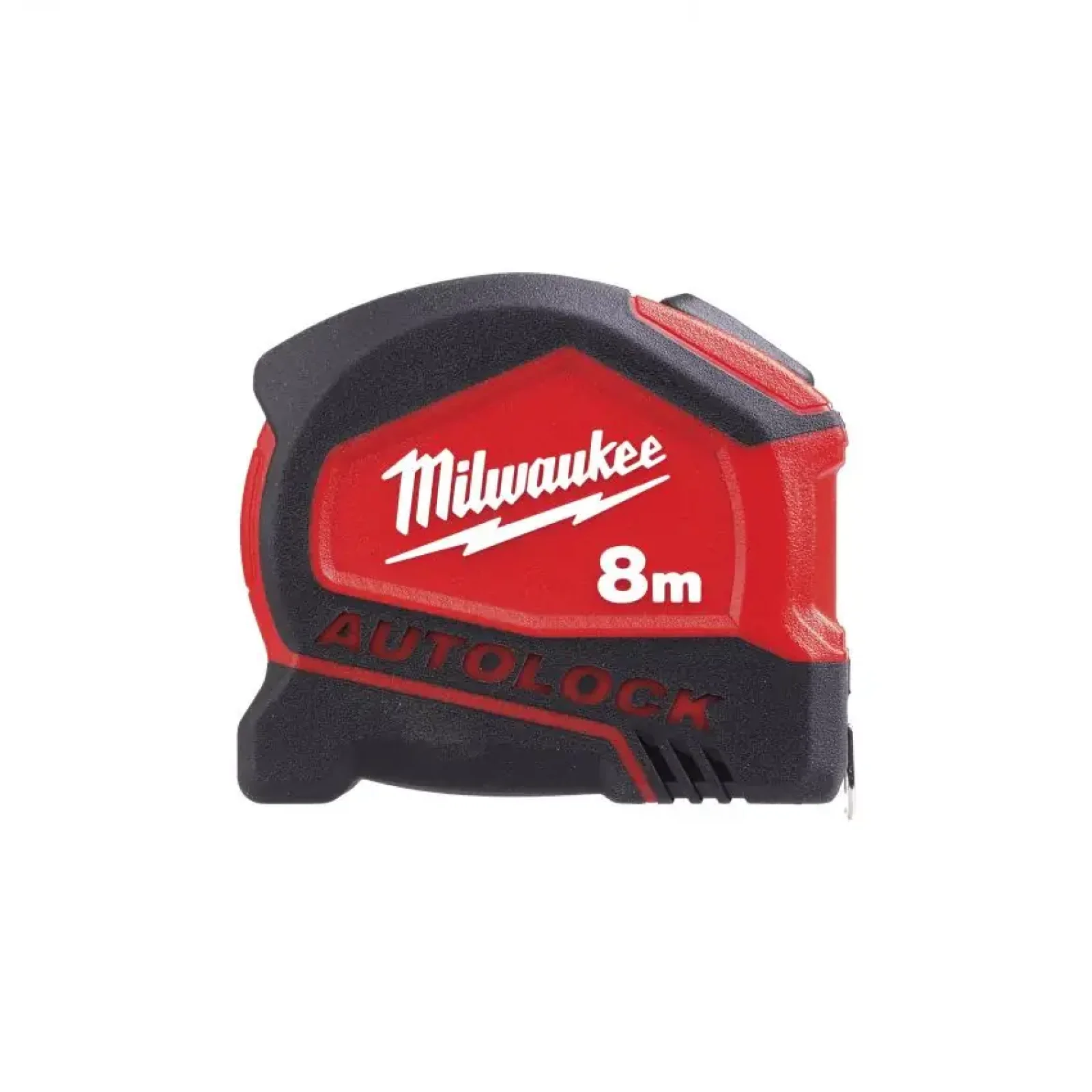 Рулетка Milwaukee Tape Measure Autolock, 8мх25мм, з фіксатором змотування, АБС-пластик (4932464664) UA