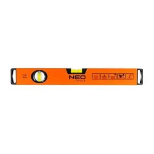 Рівень Neo Tools, 40см, 2 капсули, алюмінієвий, фрезерований (71-081) UA