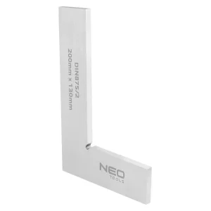 Кутник Neo Tools прецизійний, 20x13см, 90град, DIN875/2, вуглецева сталь (72-023) UA