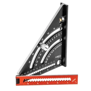 Кутник Neo Tools, 18.5x31.7см, алюміній (72-105) UA