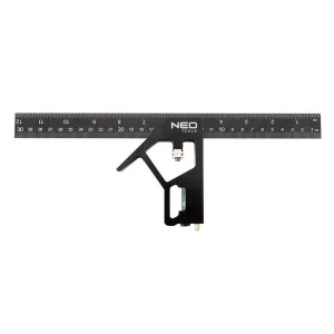 Кутник Neo Tools, 30см, алюміній, рукоятка з високою точністю нахилу (72-127) UA