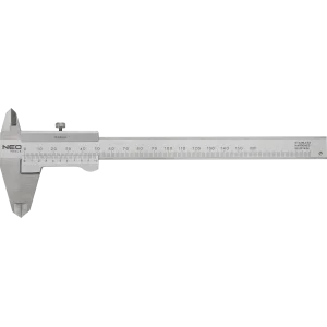Штангенциркуль Neo Tools, 150мм, нержавіюча сталь, сертификат DIN (75-001) UA