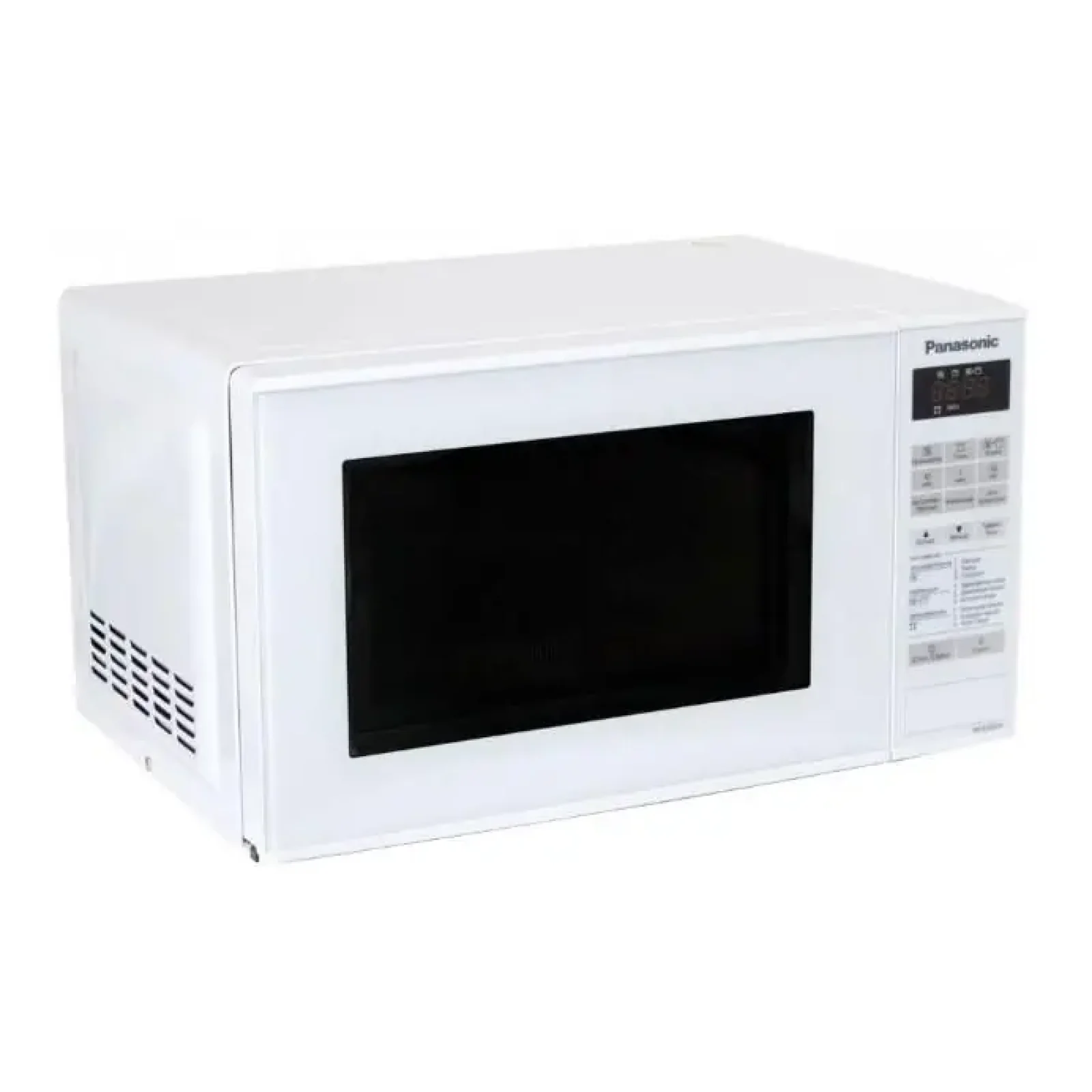 Мікрохвильова піч Panasonic, 20л, 800Вт, гриль, дисплей, білий (NN-GT261WZUE) UA