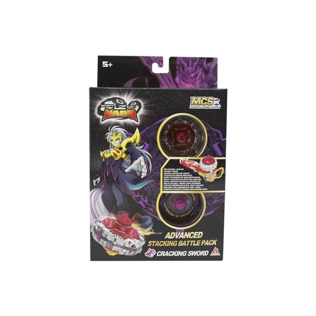 Дзига Auldey Infinity Nado V серія Advanced Edition Cracking Sword Швидкий Меч, EU634303H UA