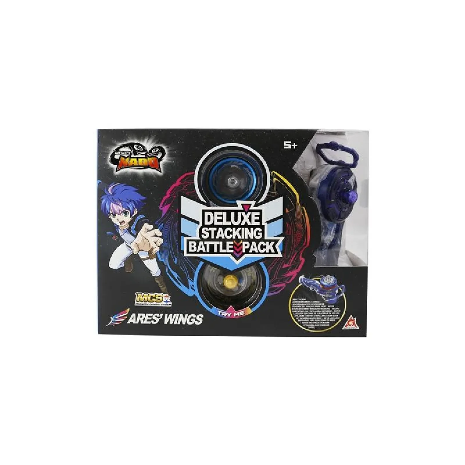 Дзига Auldey Infinity Nado V серія Deluxe Edition Ares' Wings Крила Ареса, EU634401H UA