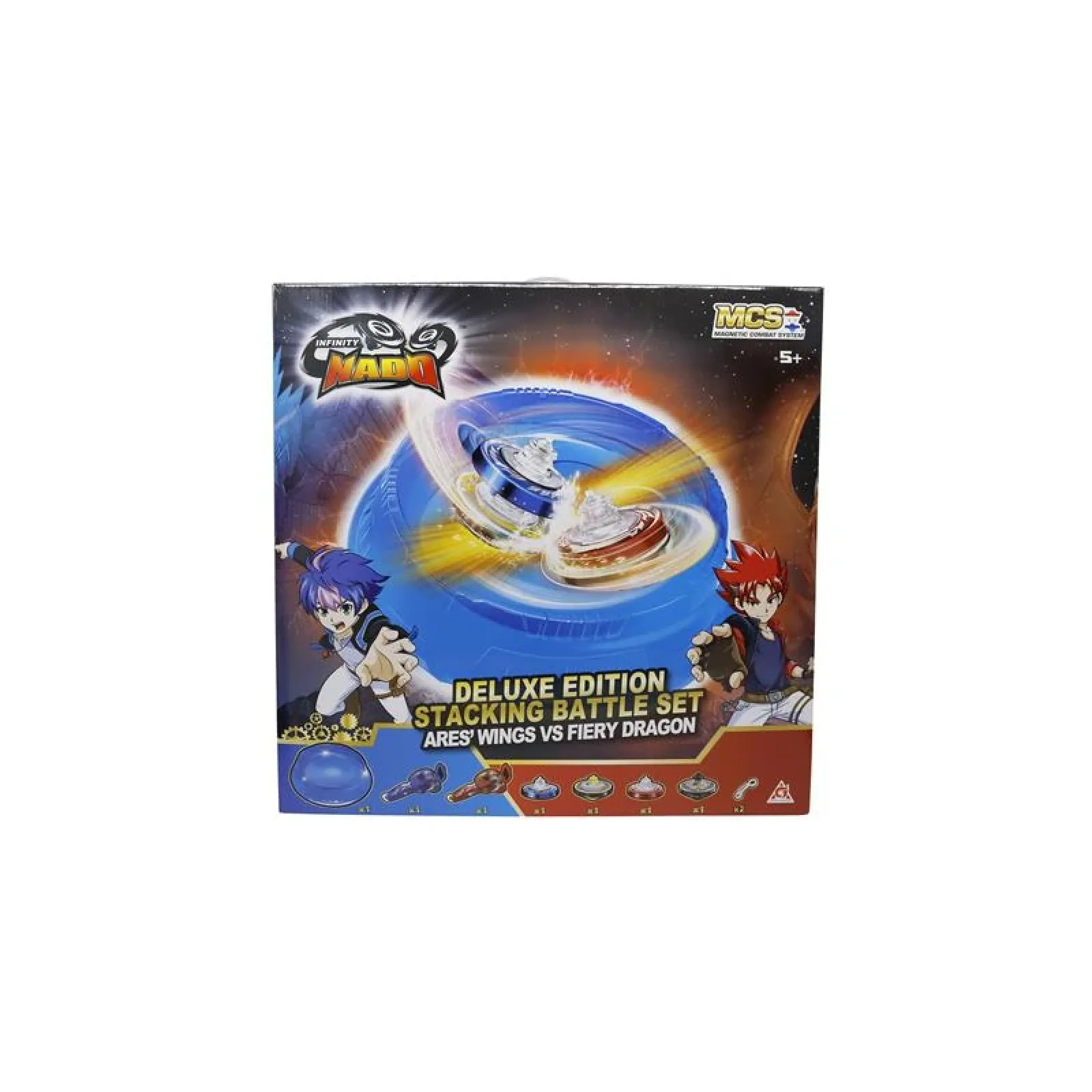 Игровой нбор Auldey Infinity Nado V Deluxe Battle Set Крылья Ареса против Огненного Дракона, EU634806H UA