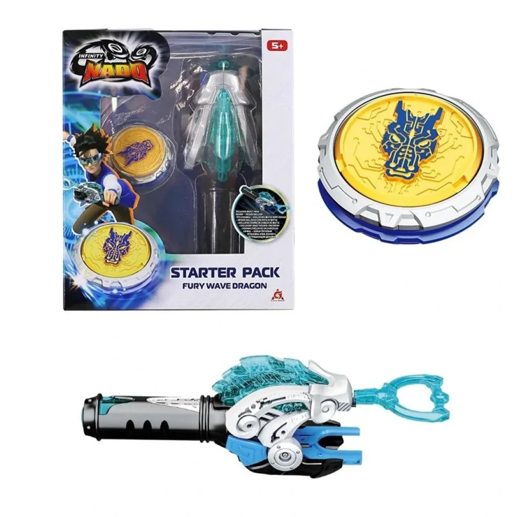 Дзиґа Infinity Nado VI Starter Pack Лютий Дракон (Fury Wave Dragon), EU654111 UA