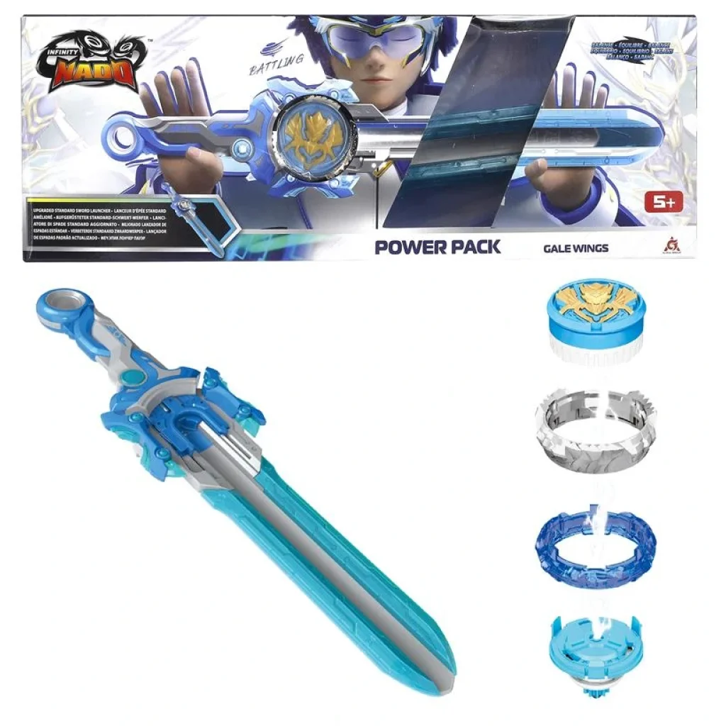 Дзиґа Infinity Nado VI Power Pack Крила Бурі (Gale Wings), EU654118 UA