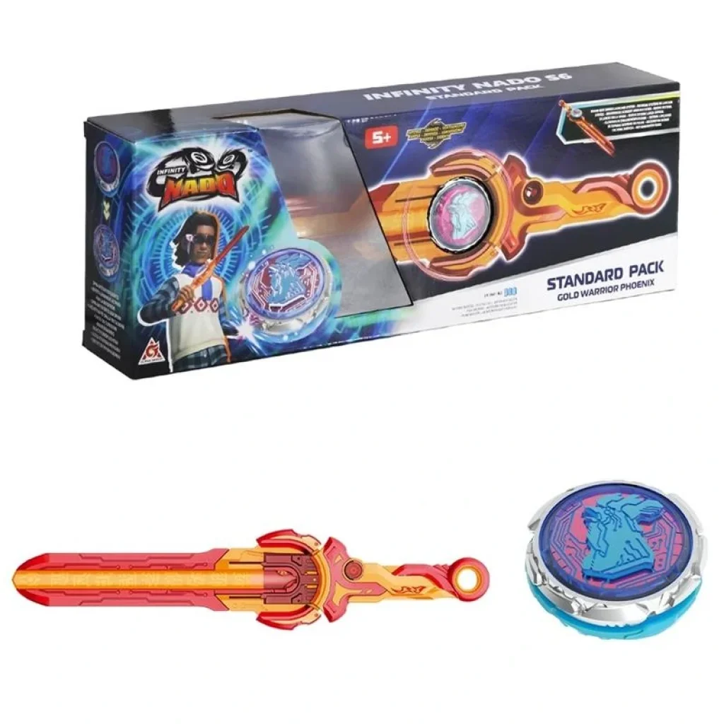 Дзиґа Infinity Nado VI Standard Pack Золотий Воїн Фенікс (Gold Warrior Phoenix), EU654123 UA