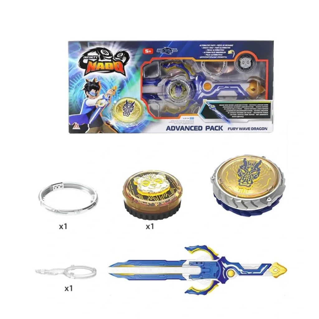 Дзиґа Infinity Nado VI Advanced Pack Лютий Дракон (Fury Wave Dragon), EU654131 UA