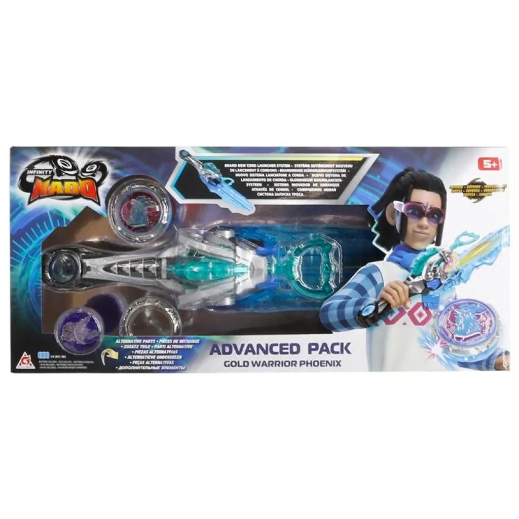 Дзиґа Infinity Nado VI Advanced Pack Золотий Воїн Фенікс (Gold Warrior Phoenix), EU654133 UA
