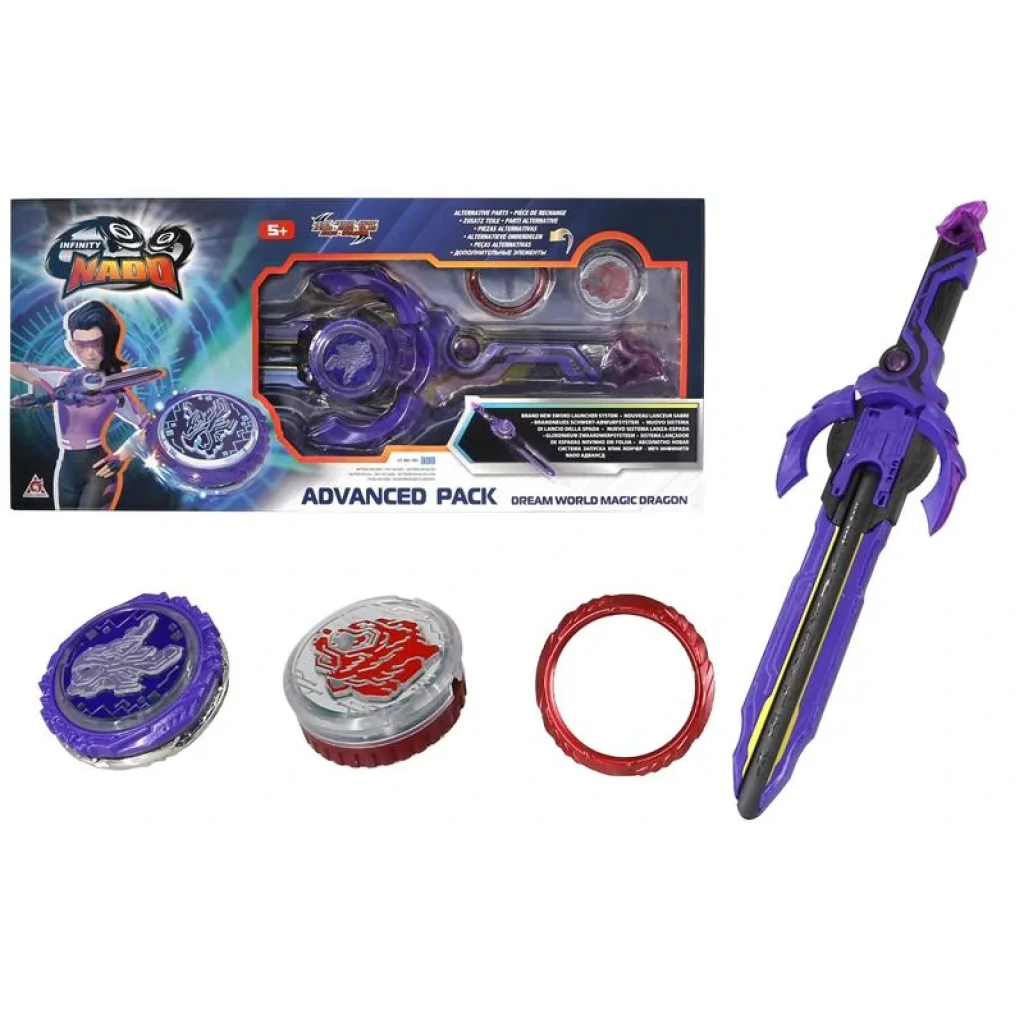 Дзиґа Infinity Nado VI Advanced Pack Чарівний Дракон світу мрій (Dream World Magic Dragon), EU654137 UA