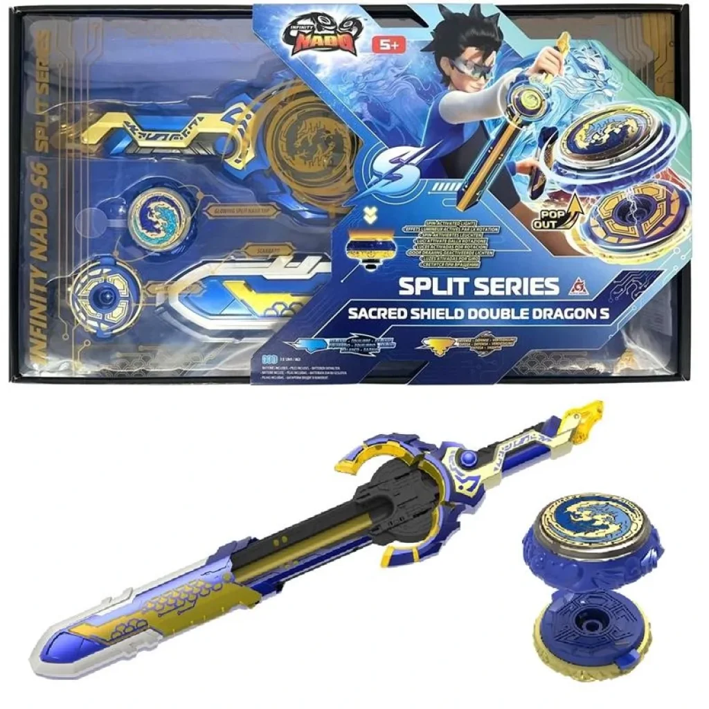 Дзиґа Infinity Nado VI Split Series Священний Щит Подвійний Дракон C (Sacred Shield Double Dragon S), EU654141 UA