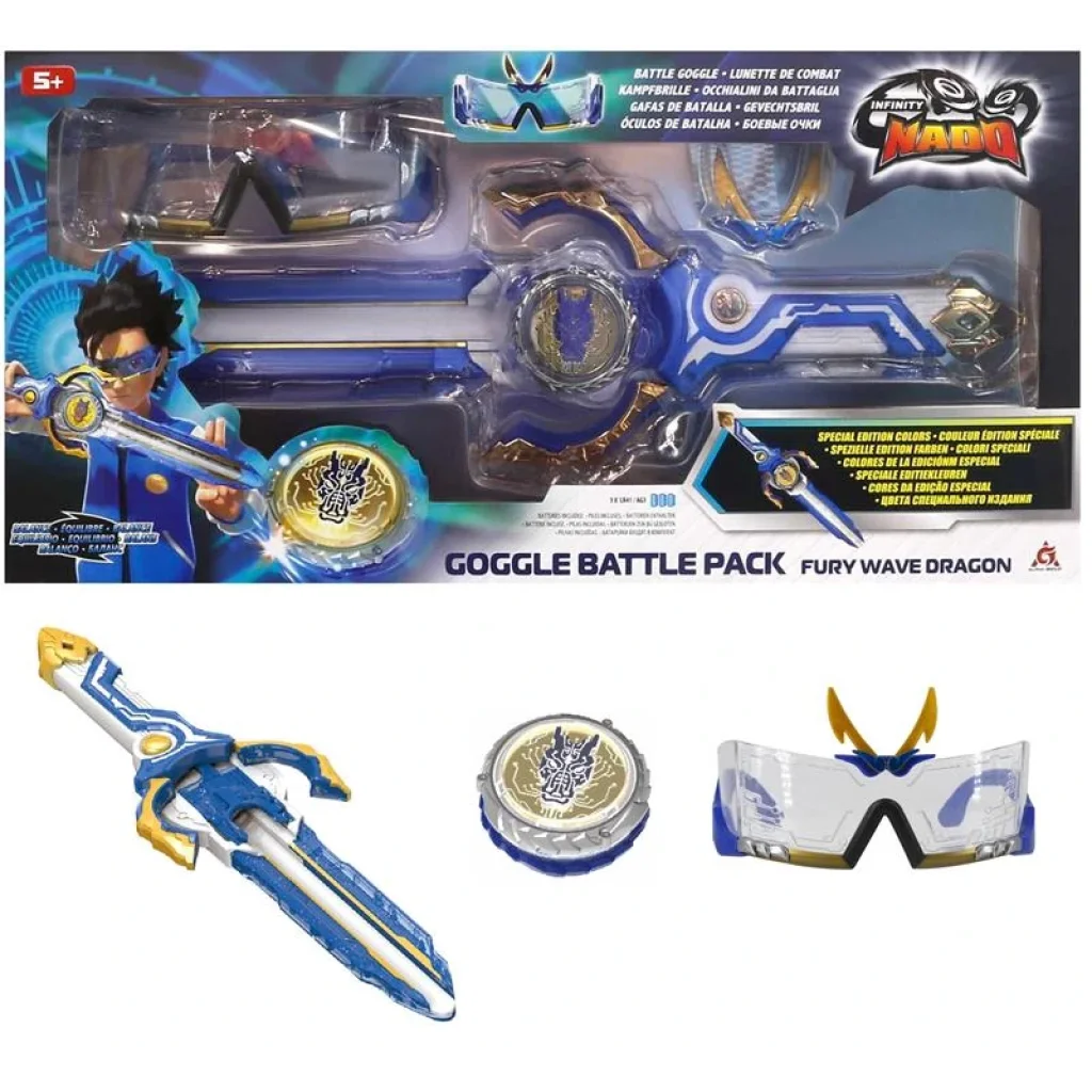 Набір Infinity Nado VI Goggle Battle Pack дзиґа та акс., EU654161 UA