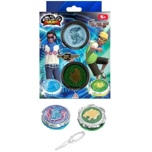 Набір Infinity Nado VI Starter Nado Pack Золотий Воїн Фенікс і Сліпучий Леопард (Gold Warrior Phoenix, Lighting Leopard), EU654197 UA