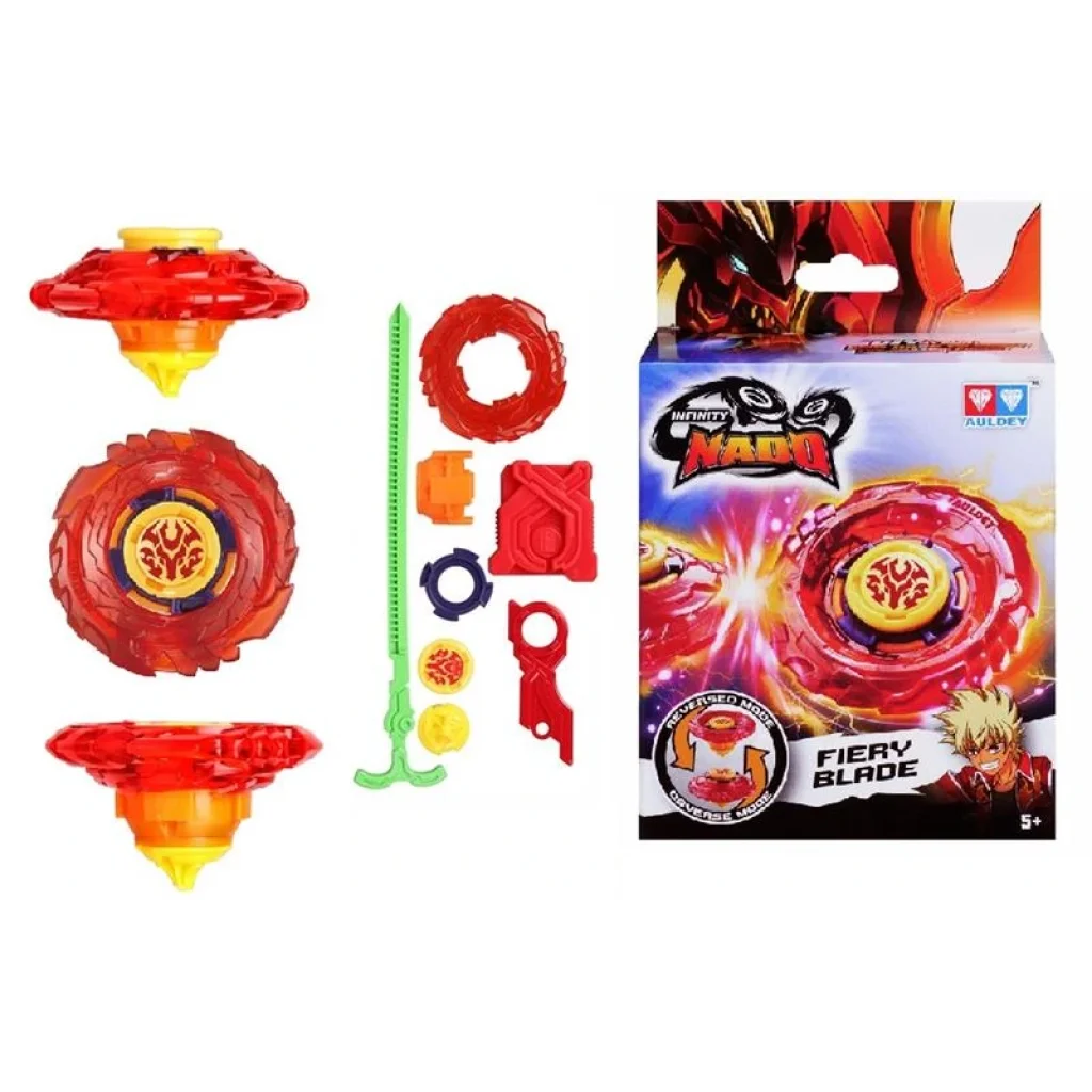 Дзига Auldey Infinity Nado III серія Пластик Fiery Blade Вогняний Клинок, YW624102 UA
