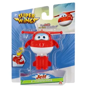 Ігрова фігурка-трансформер Super Wings Transforming Джетт (Jett), 10см (EU780621) UA
