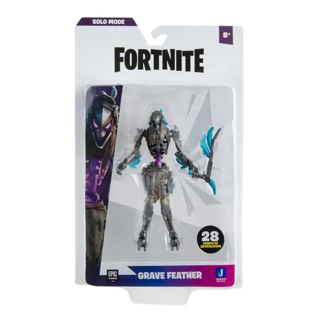 Колекційна фігурка Fortnite Solo Mode Grave Feather, 10см (FNT1010) UA