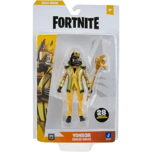 Колекційна фігурка Fortnite Solo Mode Y0nd3r - Solid Gold, 10см (FNT1014) UA